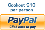 Cookout $10 per person - Click here to pay with PayPal