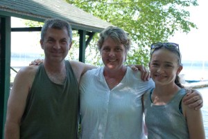 Mike Dorr and his friends Karin and Leeza joined us at the cookout after helping out one of our boats that capsized in heavy winds (click for full photo album)